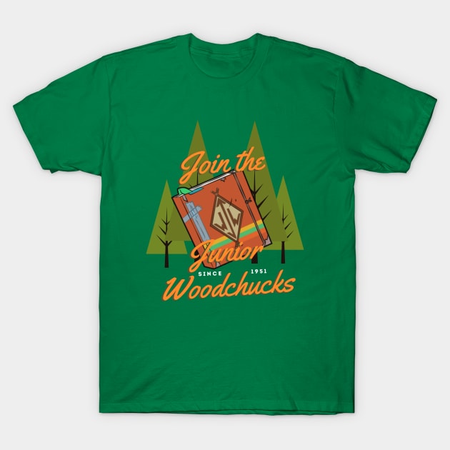 Join the Junior Woodchucks T-Shirt by Amores Patos 